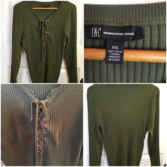 INC International Concepts top - Picture 3 of 4